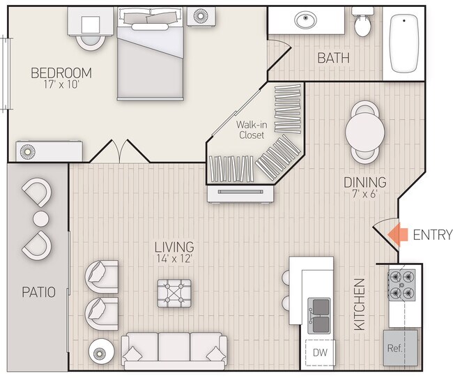 Plan G 302 floor plan