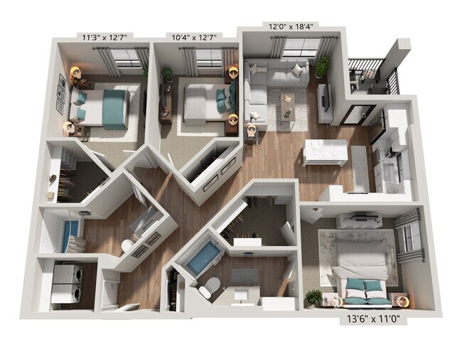 C1 4320 floor plan