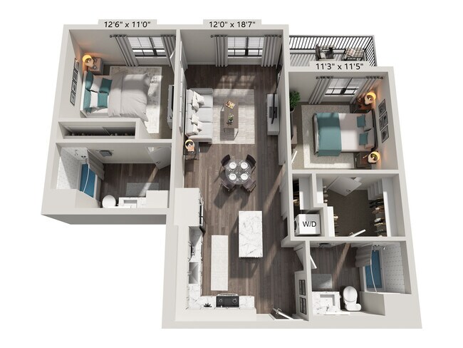 B2 4308 floor plan