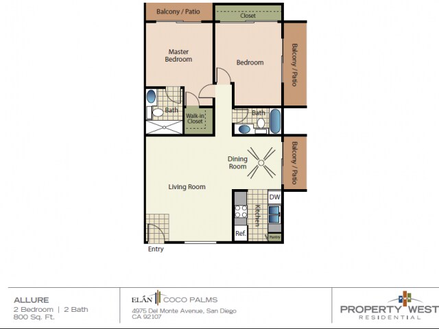 Allure 122 floor plan