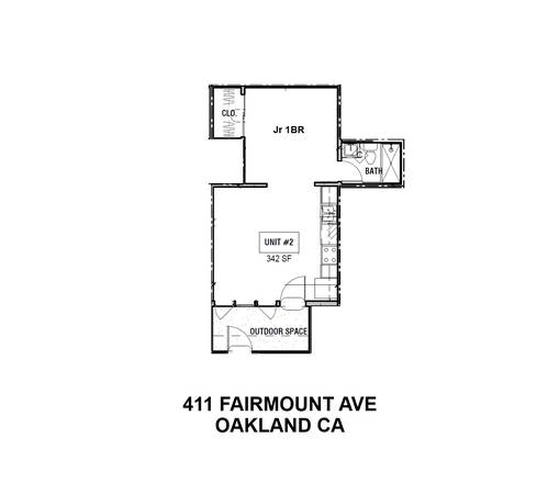1BR/1BA Apartment on Fairmount Ave · Oakland photo 3