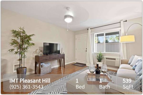 1BR/1BA Apartment on Coggins Drive · Walnut Creek photo 3
