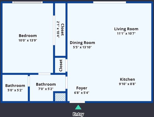 1BR/1BA Apartment · Campbell photo 3