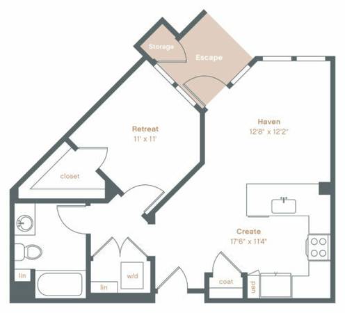 1BR/1BA Apartment on Diablo Road · Danville photo 3