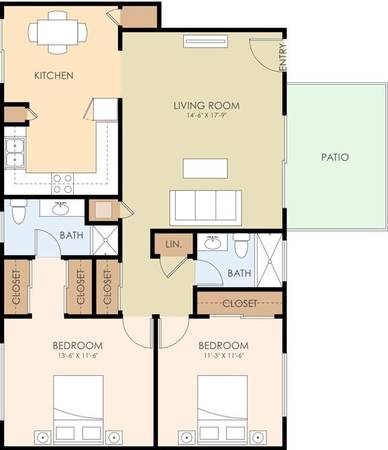 2BR/2BA Apartment · San Jose photo 4