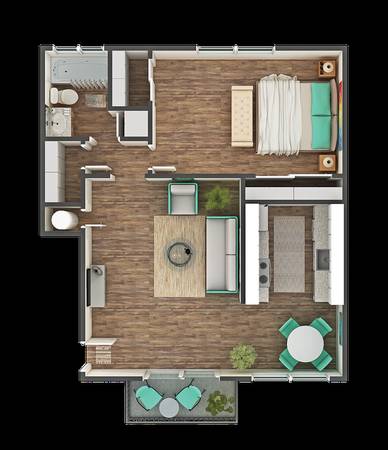 2BR/2BA Apartment on Fairfield Avenue · Fairfield photo 4