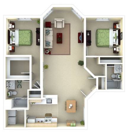 2BR/2BA Apartment on Mt. Diablo Blvd · Lafayette photo 3