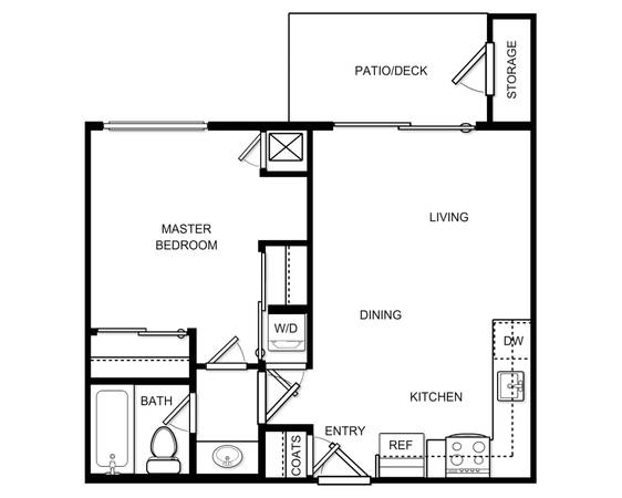 1BR/1BA Apartment on La Selva · San Mateo photo 5
