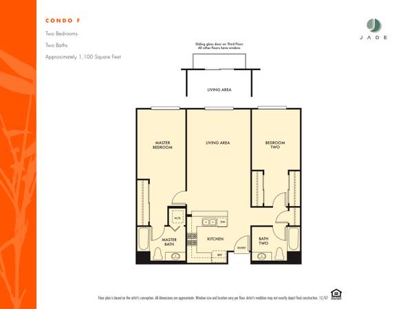 2BR/2BA Apartment · Oakland photo 2