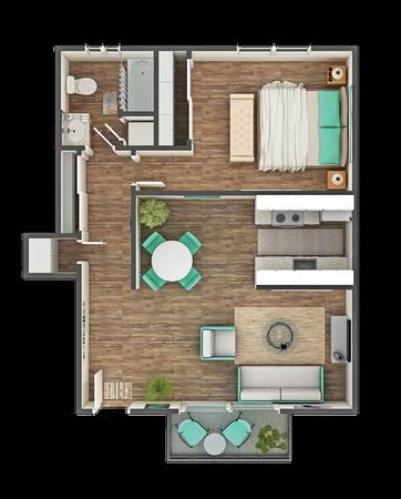 1BR/1BA Apartment · Fairfield photo 4