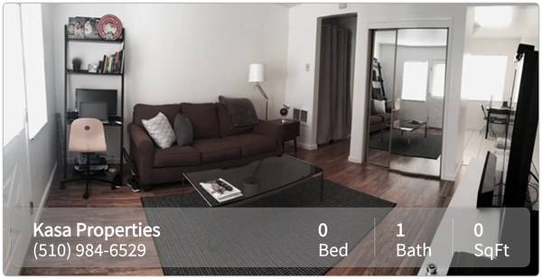 0BR/1BA Apartment · Concord photo 3
