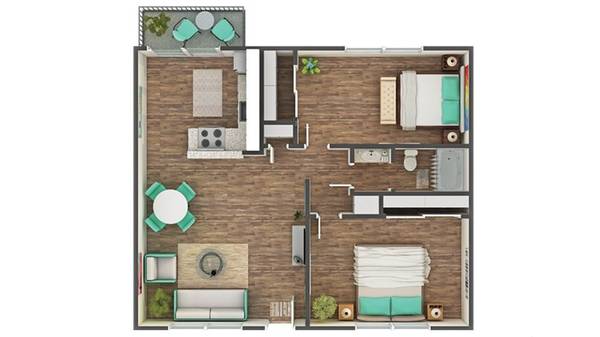 1BR/1BA Apartment · Fairfield photo 4