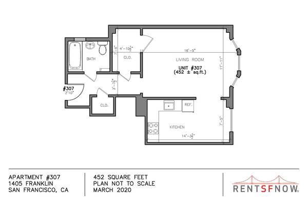 1BR/1BA Apartment on Franklin · San Francisco photo 5