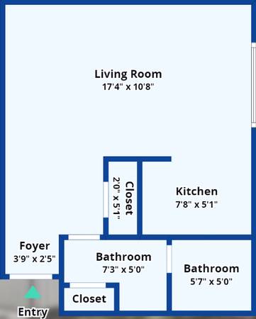 2BR/1BA Apartment · Campbell photo 2