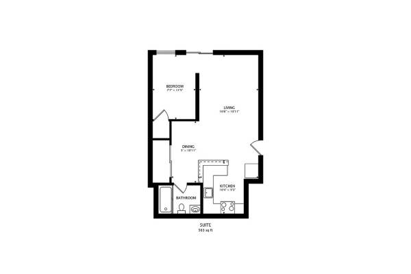 1BR/1BA Apartment · San Francisco photo 5