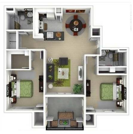 2BR/2BA Apartment · San Jose photo 3