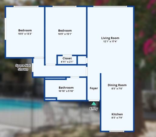 2BR/1BA Apartment · Campbell photo 3