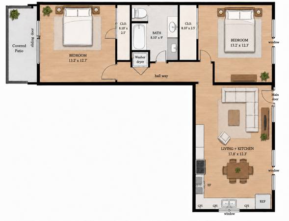 Houses on Clay St Apt 1 · Santa Cruz