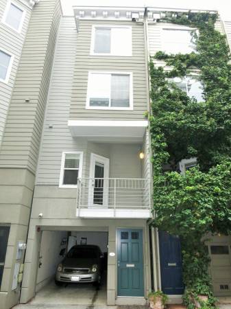 2BR/2BA Townhouse on Scott Alley · San Francisco