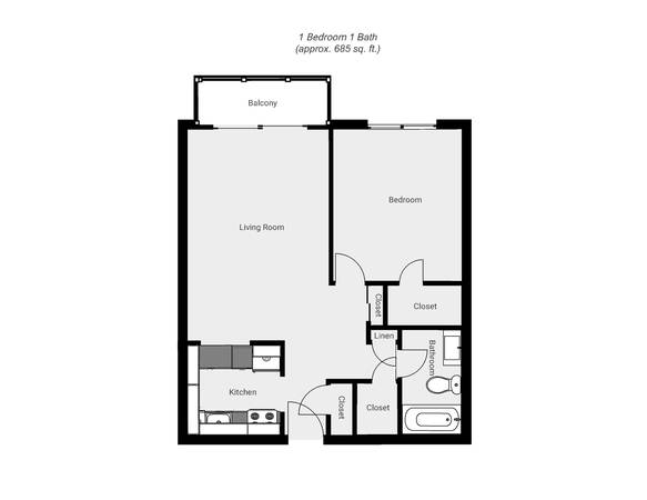 1BR/1BA Apartment on Caprino Way · San Carlos photo 2