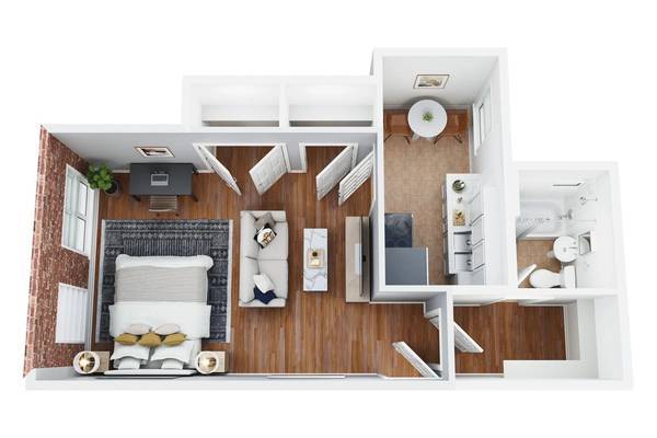 1BR/1BA Apartment · San Francisco photo 5