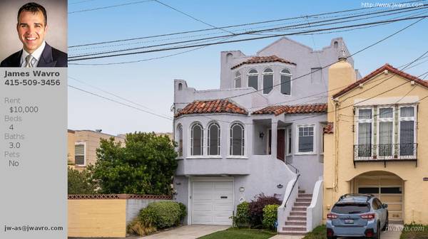 4BR/3BA Single Family House · San Francisco
