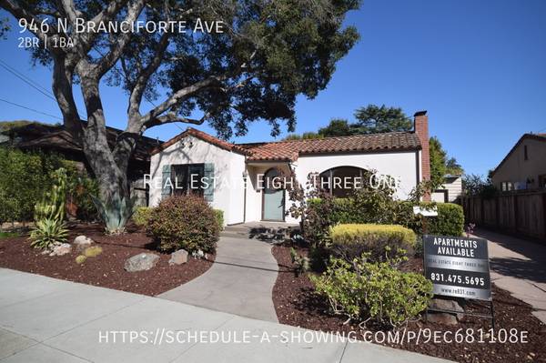 2BR/1BA Single Family House · Santa Cruz