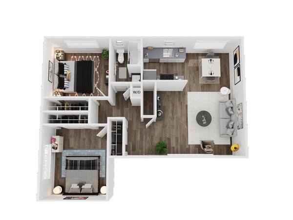 2BR/1BA Apartment · Santa Rosa