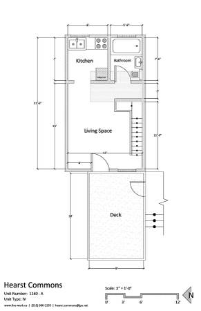 0BR/1BA Townhouse · Berkeley photo 5