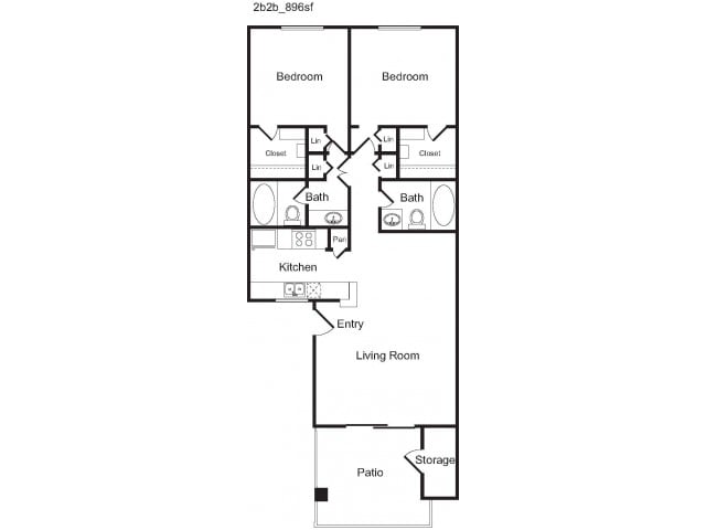 Unit 14202 14202 floor plan