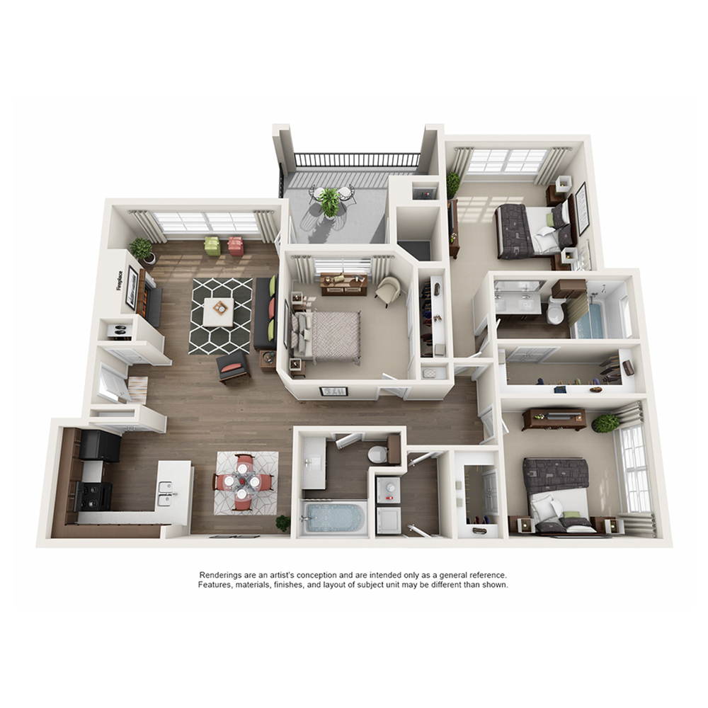 Unit 3622 3622 floor plan