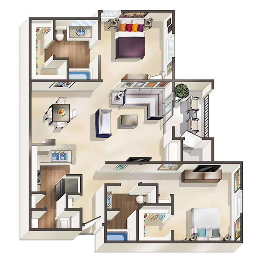 Unit 1-0537 1-0537 floor plan