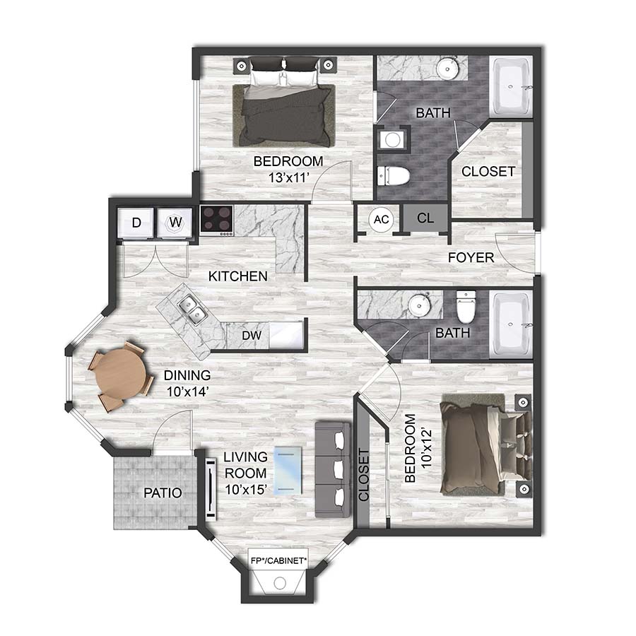 Unit 501 501 floor plan
