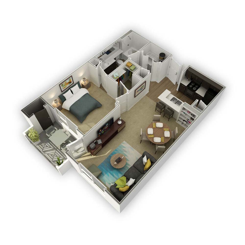 Unit F308 F308 floor plan