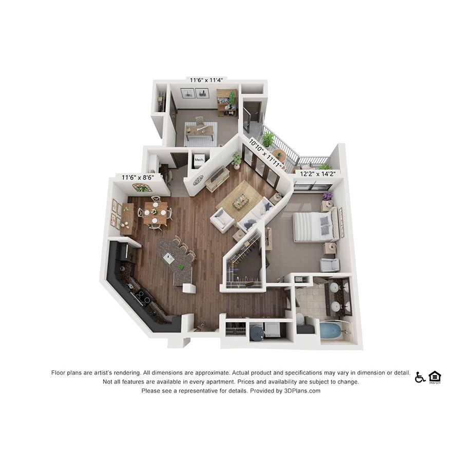 Unit 124 124 floor plan