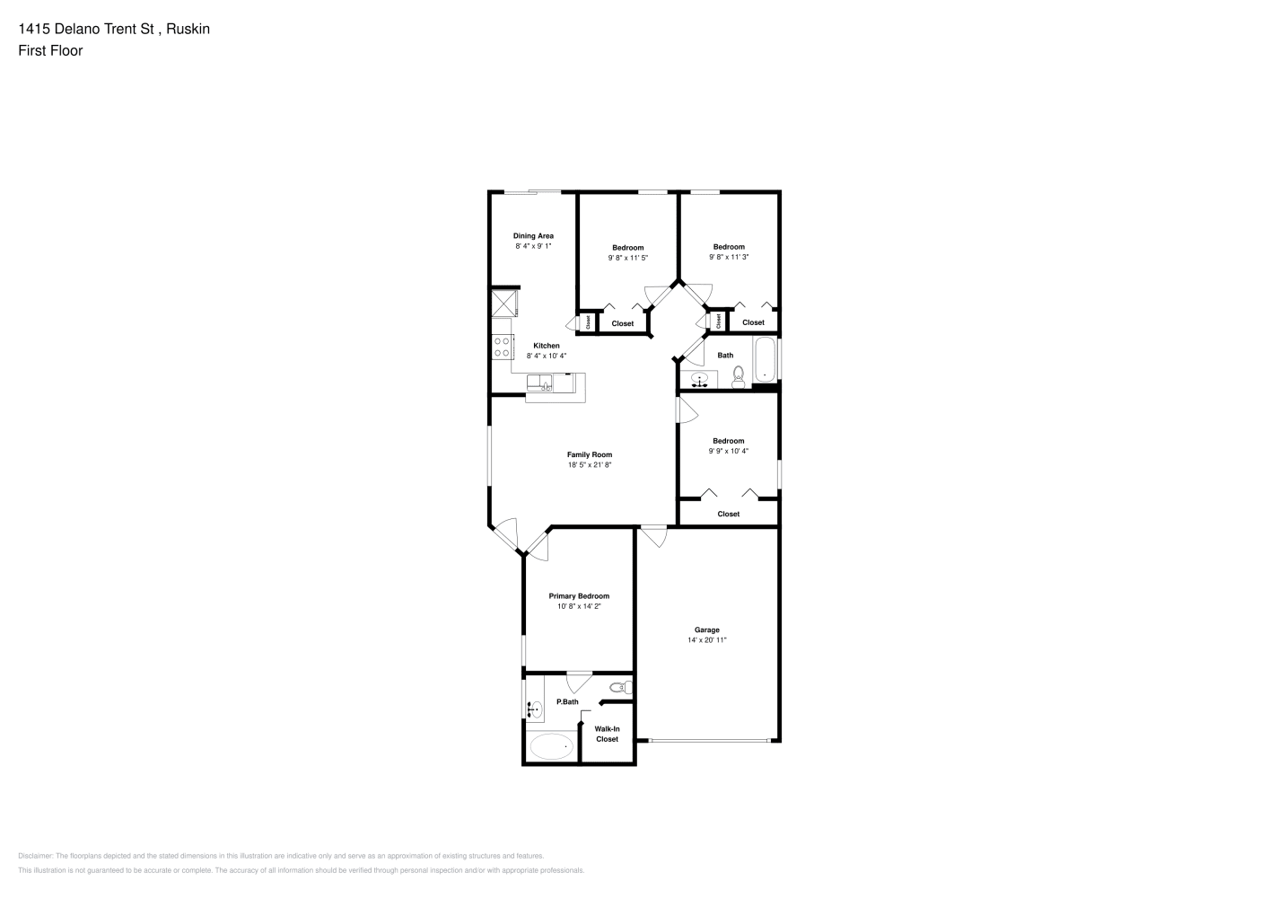 1415 Delano Trent St photo 2