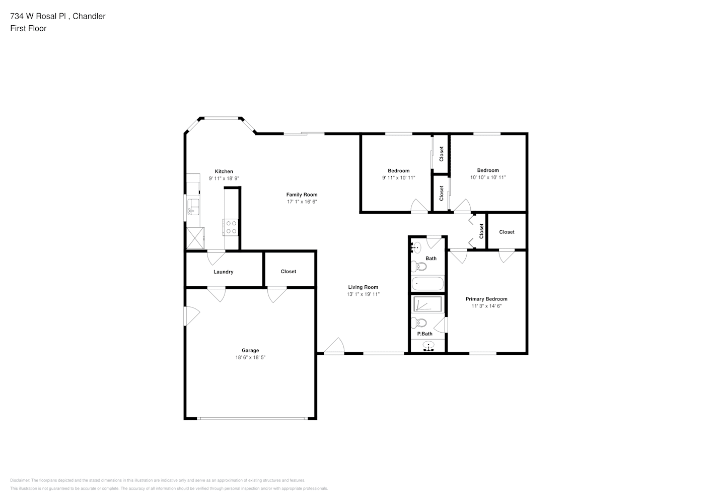 734 W Rosal Pl photo 2