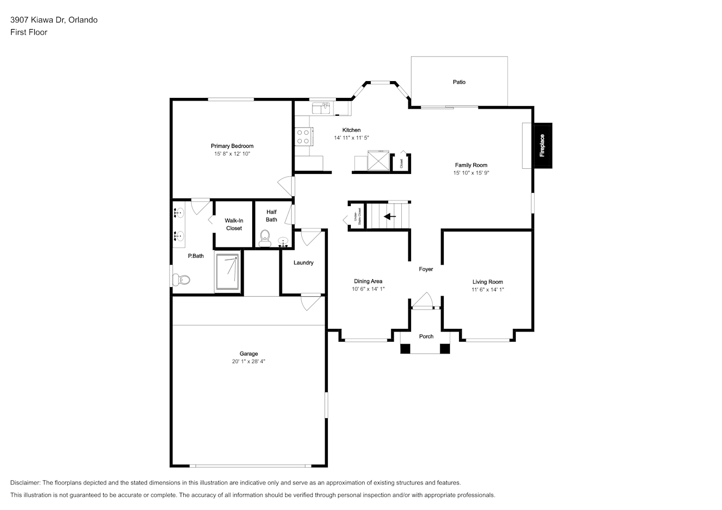 3907 Kiawa Dr photo 2