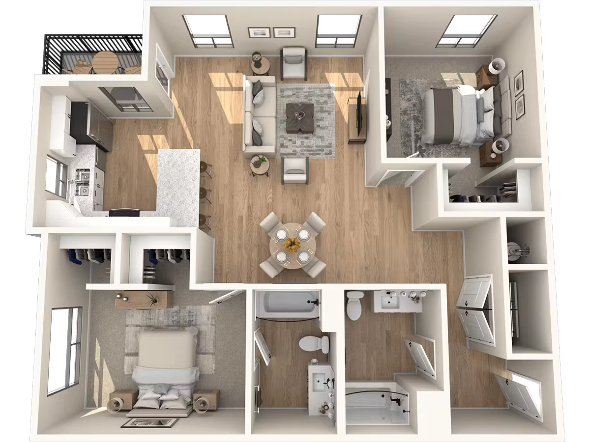 Unit 2035 2035 floor plan