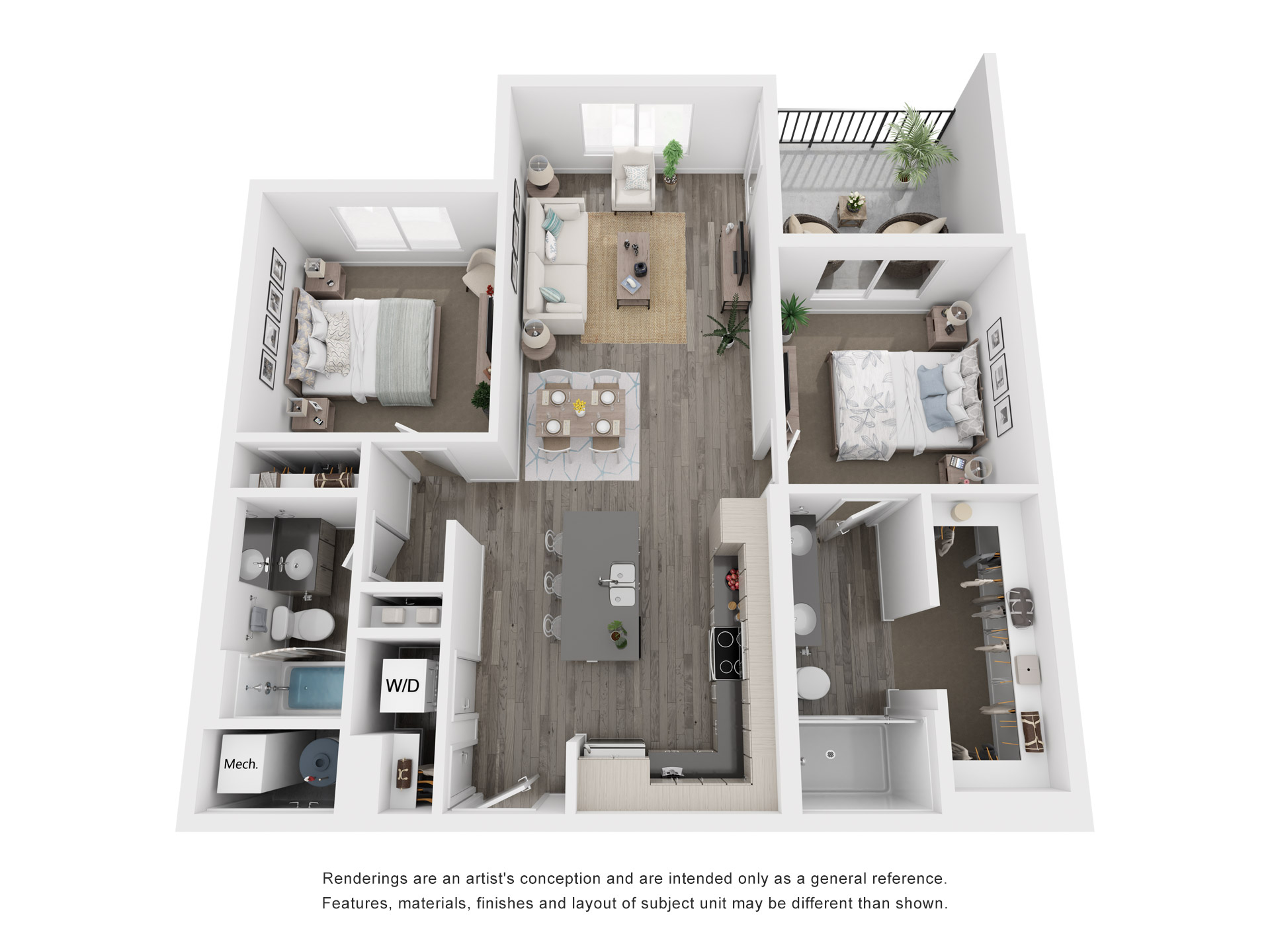 Unit 1040 1040 floor plan