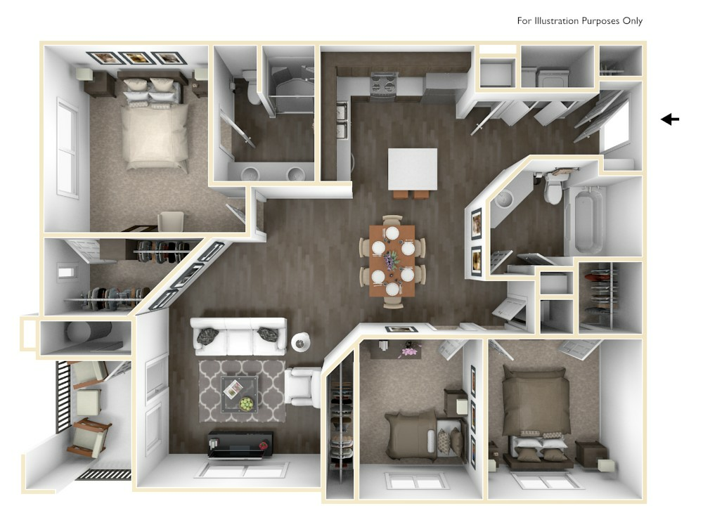 Unit 22-1088A 22-1088A floor plan