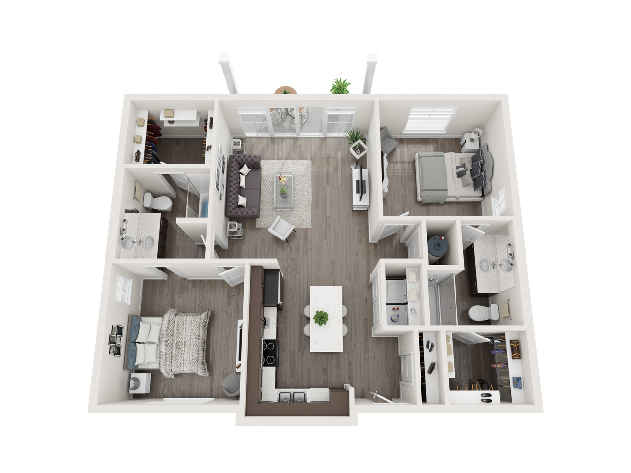 Unit 1058 1058 floor plan