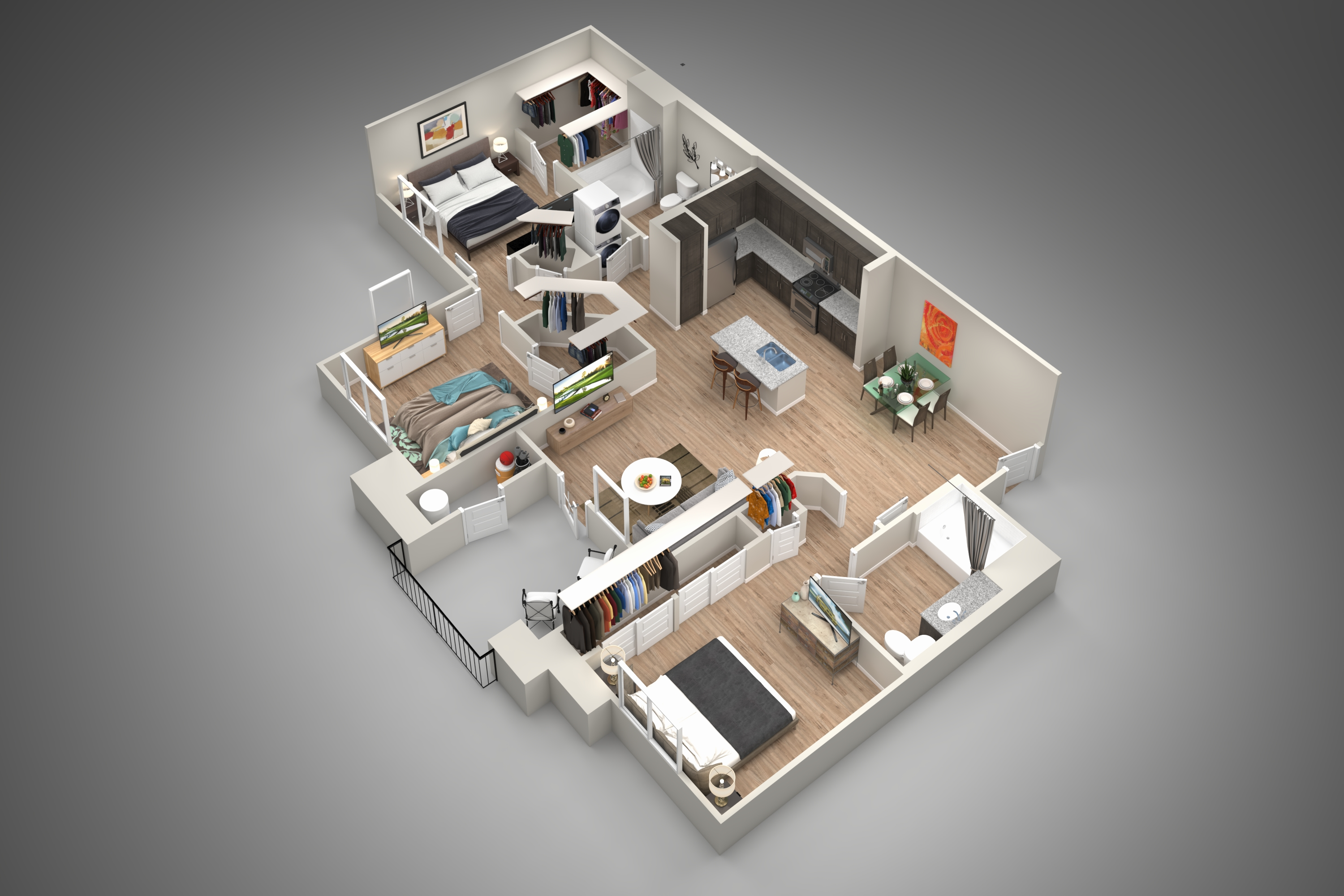 Unit 1068 1068 floor plan