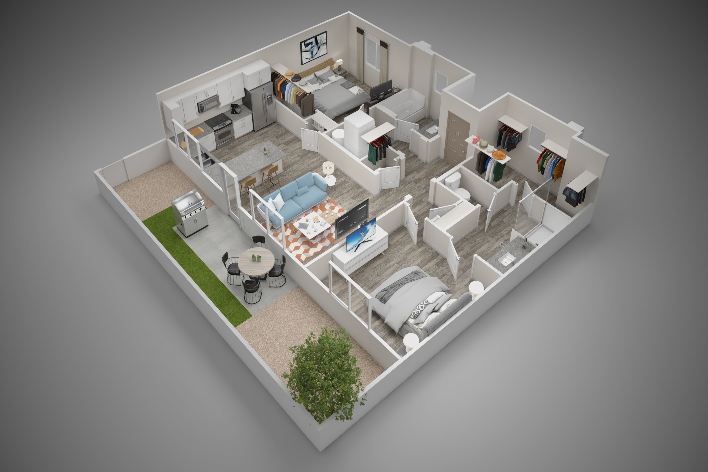 Unit 1159 1159 floor plan