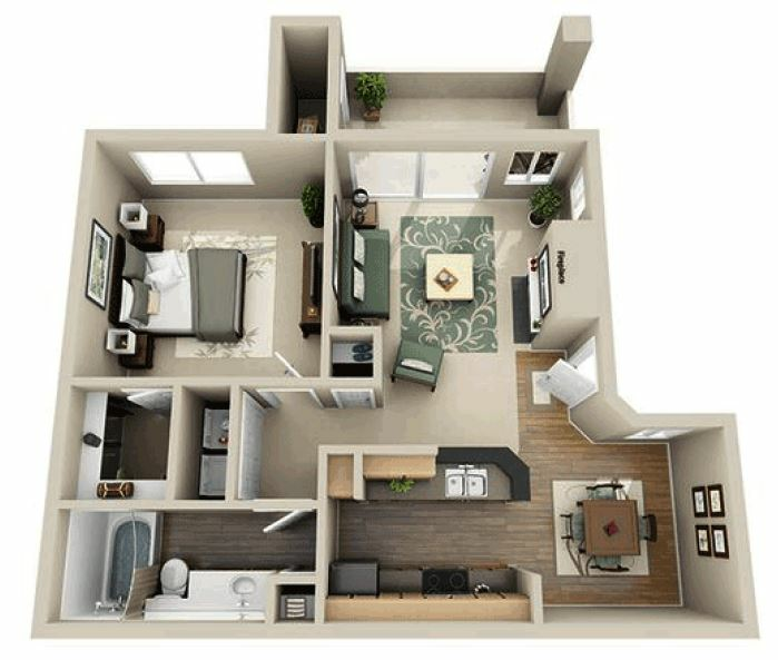 Unit 2054 2054 floor plan