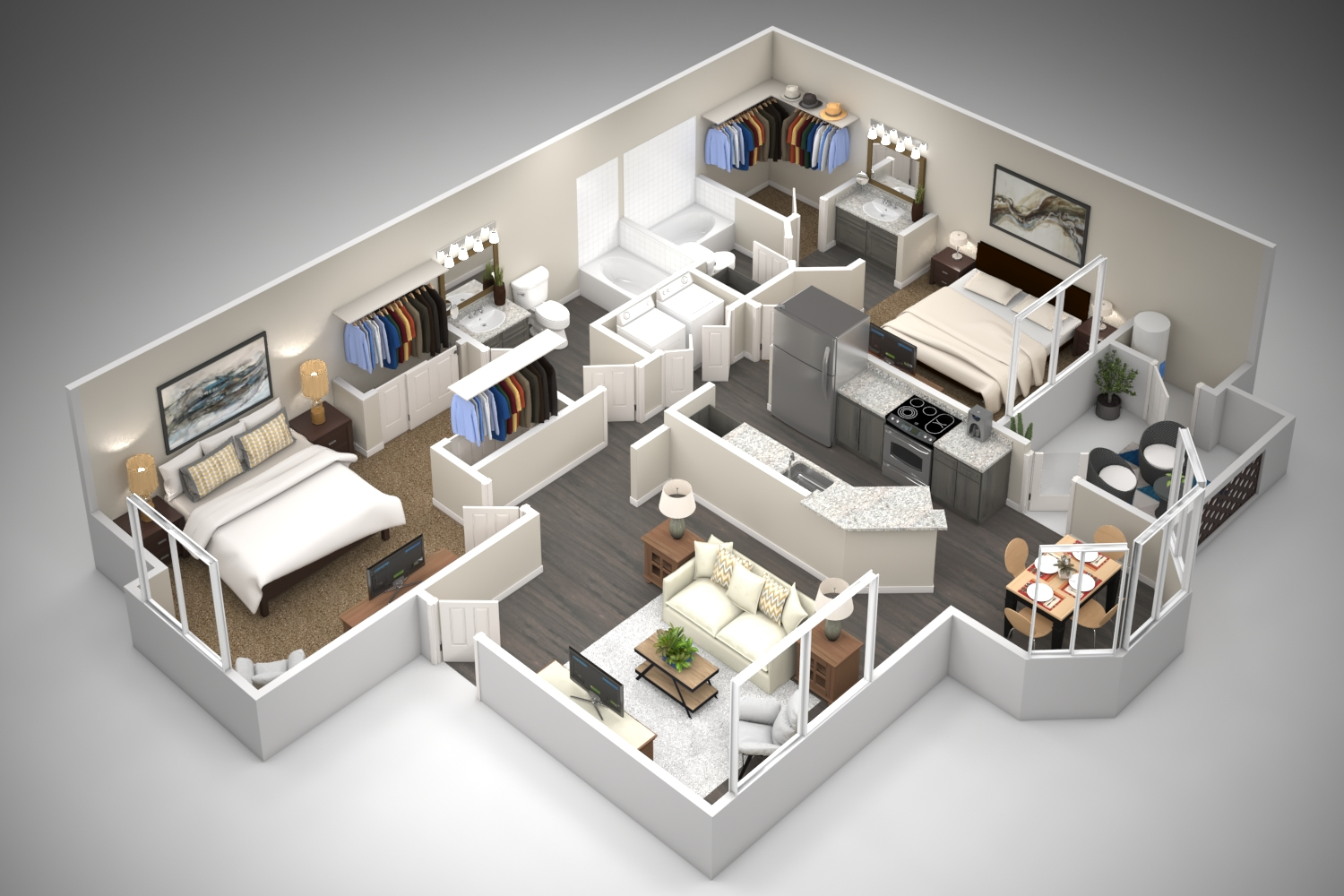 Unit 1073 1073 floor plan