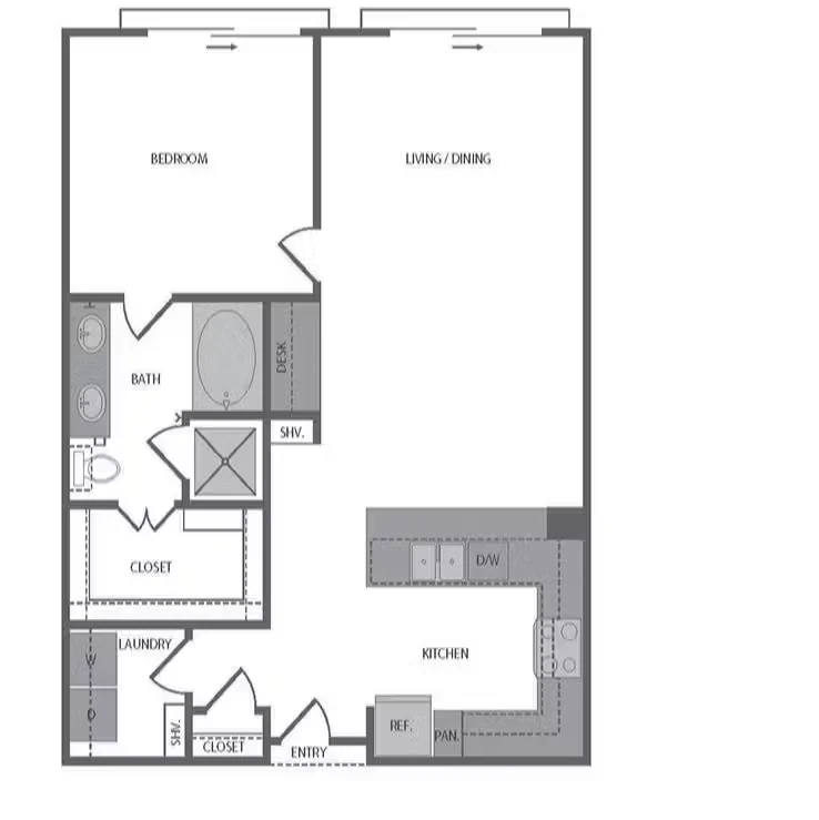 Unit 4011 4011 floor plan