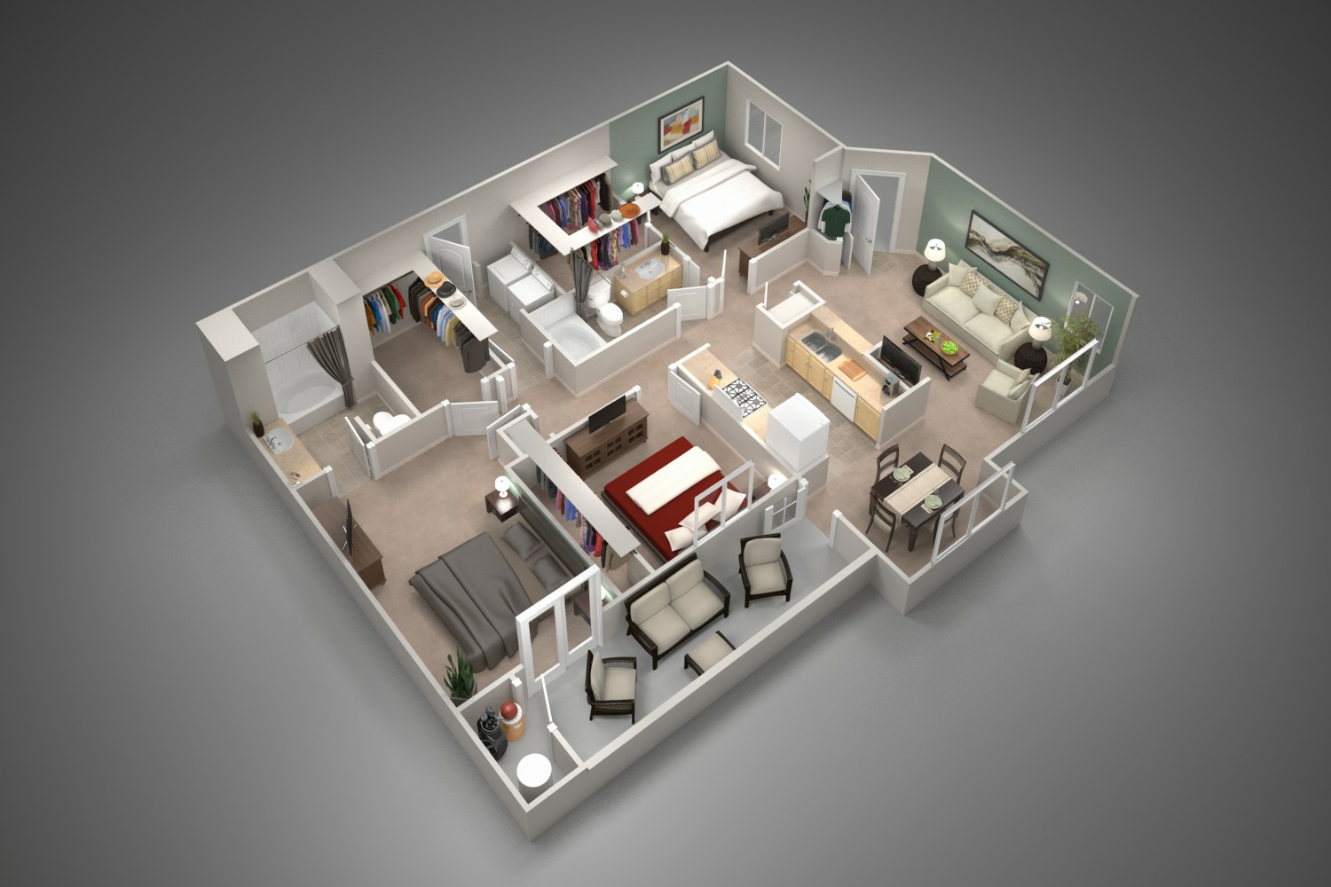 Unit 2111 2111 floor plan