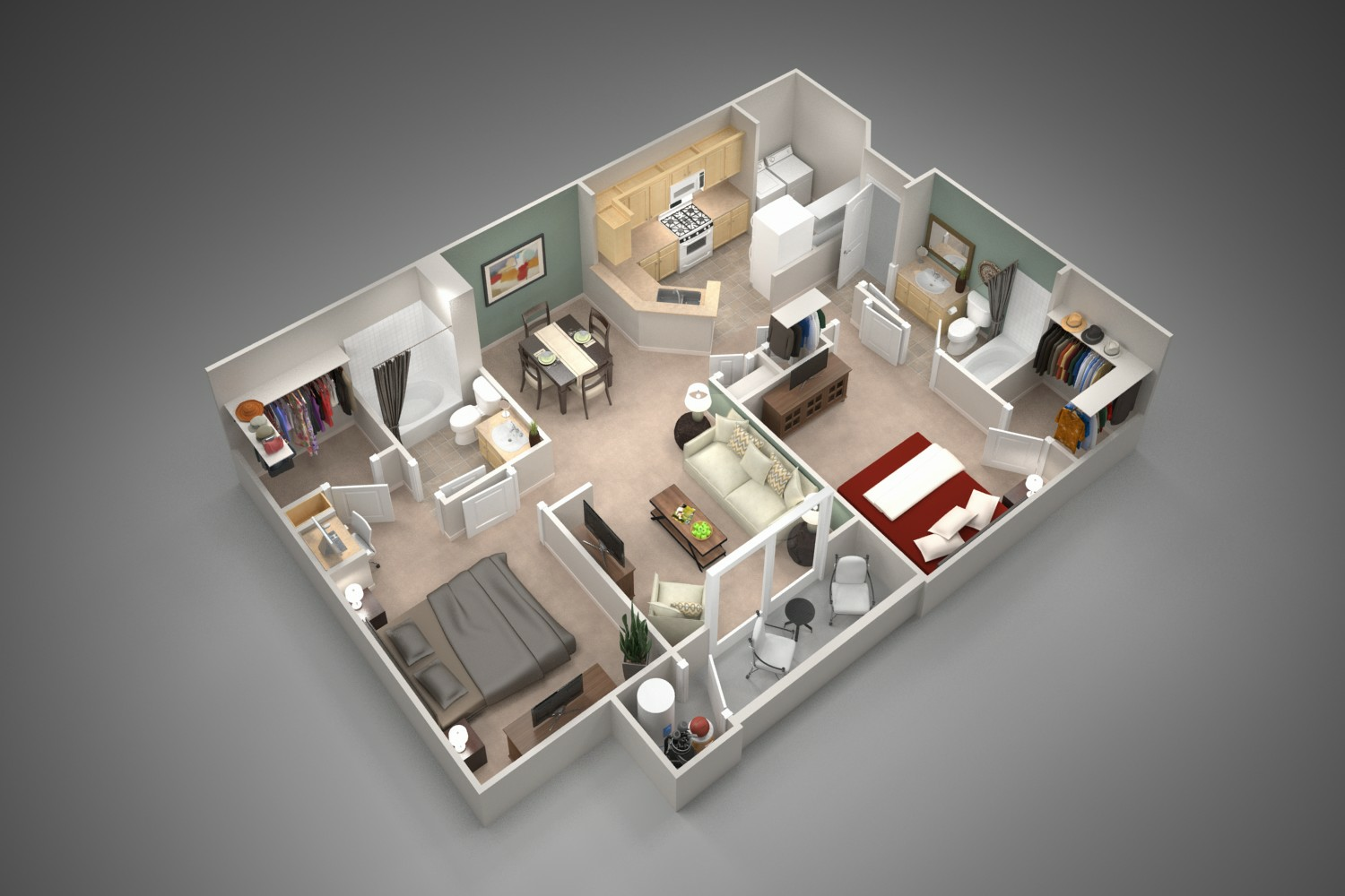Unit 1722 1722 floor plan
