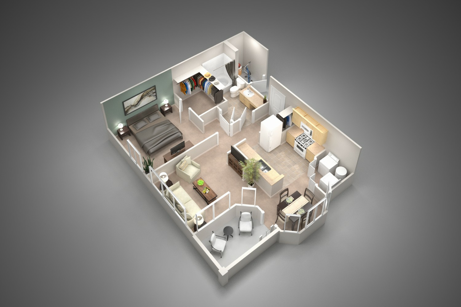 Unit 1525 1525 floor plan